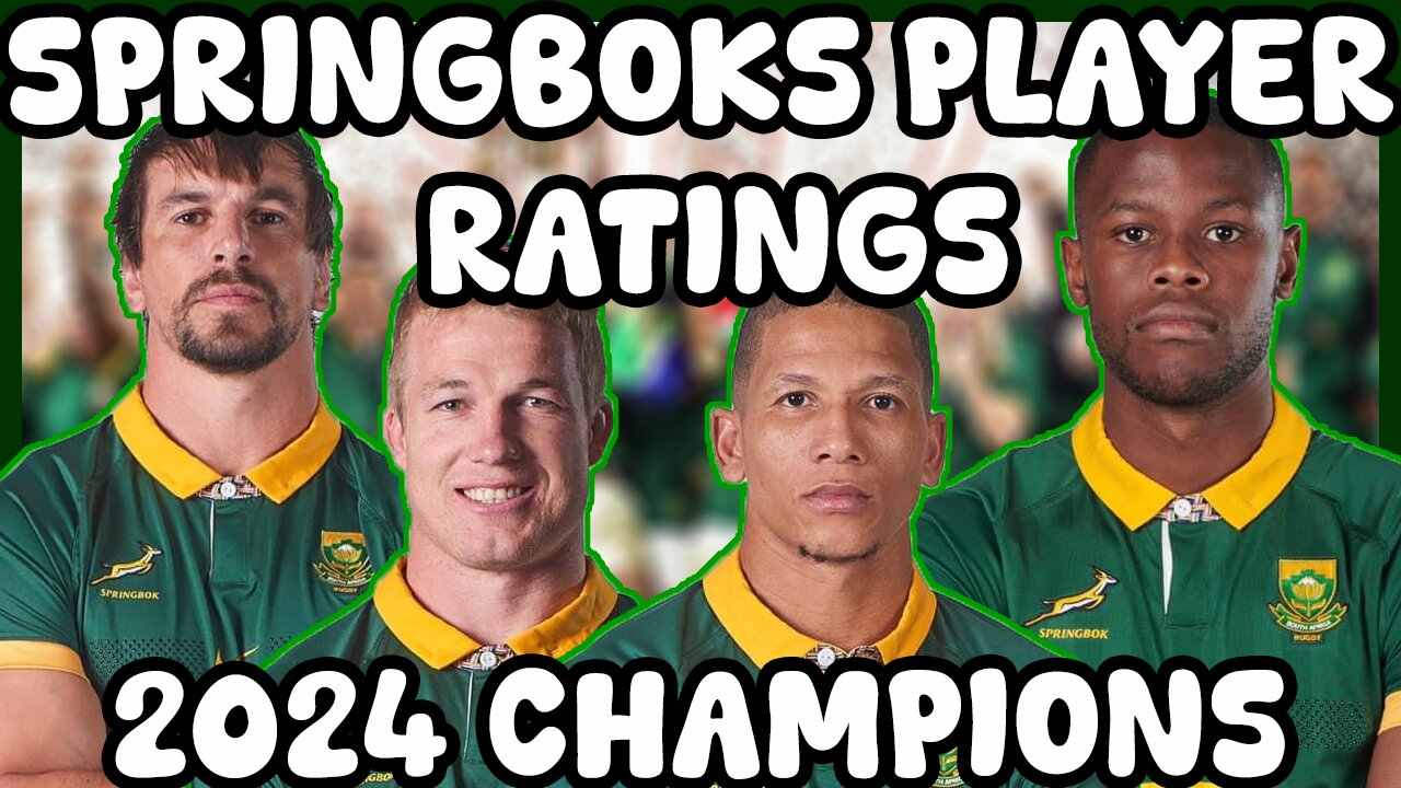 SPRINGBOKS PLAYER RATINGS vs Argentina - Rugby Championship 2024