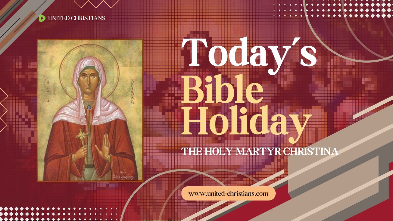 Today's Bible Holiday | August 6, 2024 [29/365]