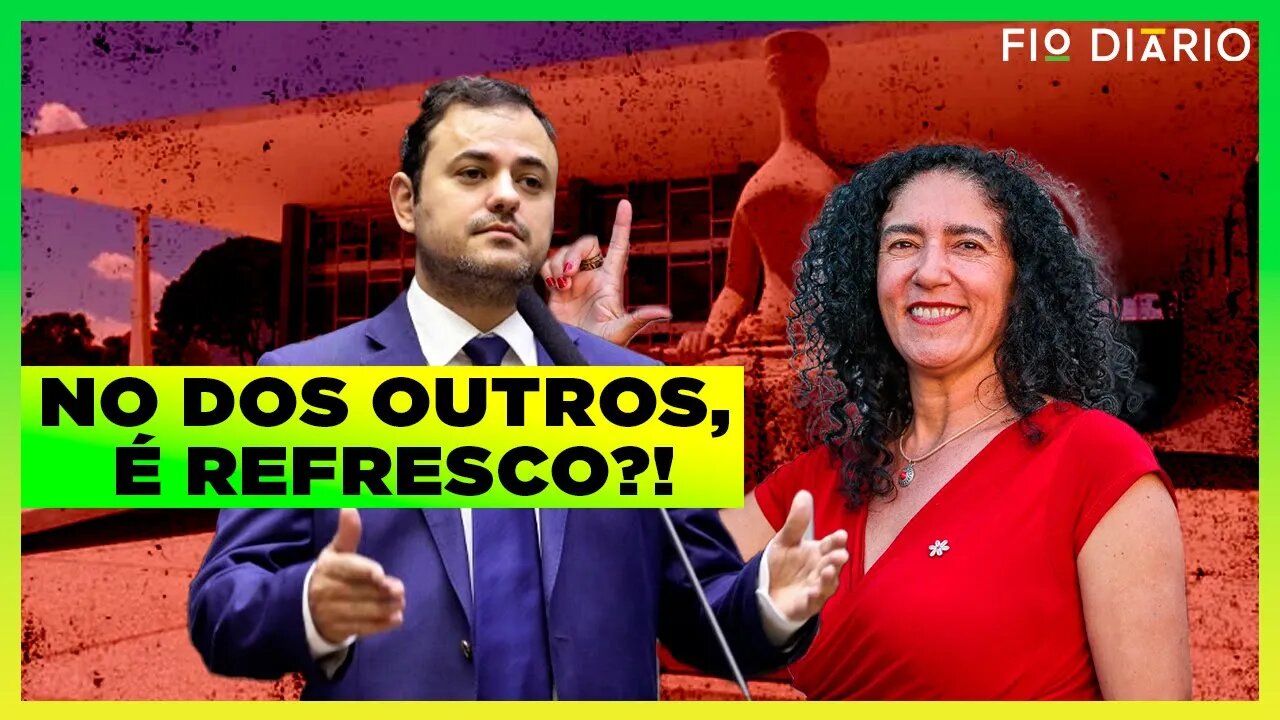 GLAUBER BRAGA RECLAMA DE MULTA POR AFRONTA AO JUDICIÁRIO