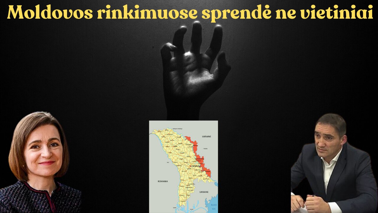 Moldovos rinkimuose sprendė ne vietiniai