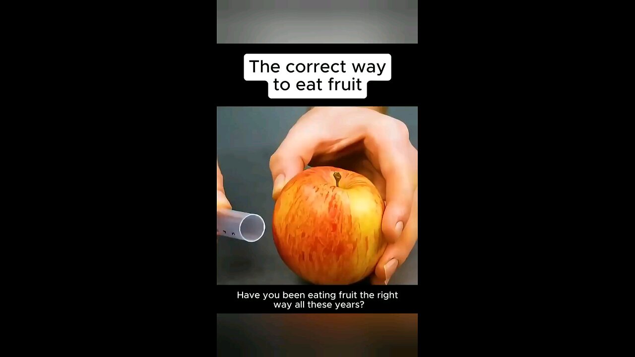 Correct Ways Of Peeling Fruits