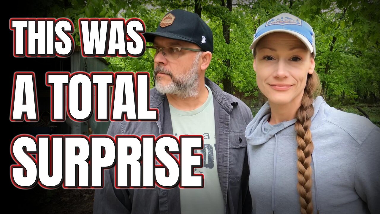 THIS WAS A TOTAL SURPRISE |Couple Builds Dream Home in the OZARKS |Off grid power |Homesteading