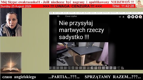 4911 - Ewka niechce być sadystką odp do @ajaxapoloniusz6914 👮‍♀️ - 25.08.2024 rok