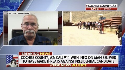 AZ officials searching for man believed to have made threats against Trump (08/22/24)