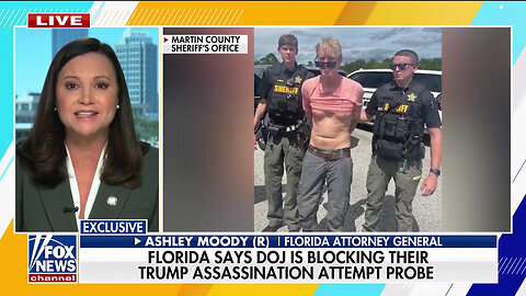 Late October: FL AG Moody sues FBI-DOJ for blocking it's Trump Assassination Probe