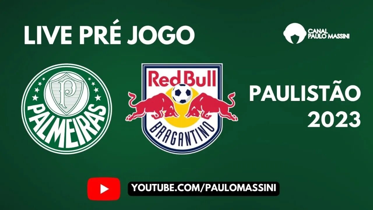 PRÉ-JOGO PALMEIRAS X BRAGANTINO. AO VIVO.