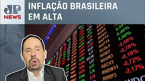 Ibovespa cai em dia de divulgação do IPCA-15; Luís Artur Nogueira analisa