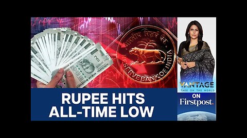 Sensex, Nifty & Rupee Fall, Prices Rise: Indian Economy Faces Risks | Vantage with Palki Sharma