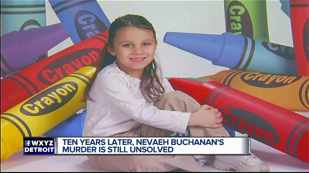 A decade later, still no answers in the murder of 5-year-old Nevaeh Buchanan