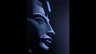 The Making of Akhenaten - Acrylic Painting