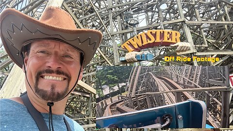 TWISTER at KNOEBELS AMUSEMENT RESORT, Elysburg, Pennsylvania, USA [Front Row POV]