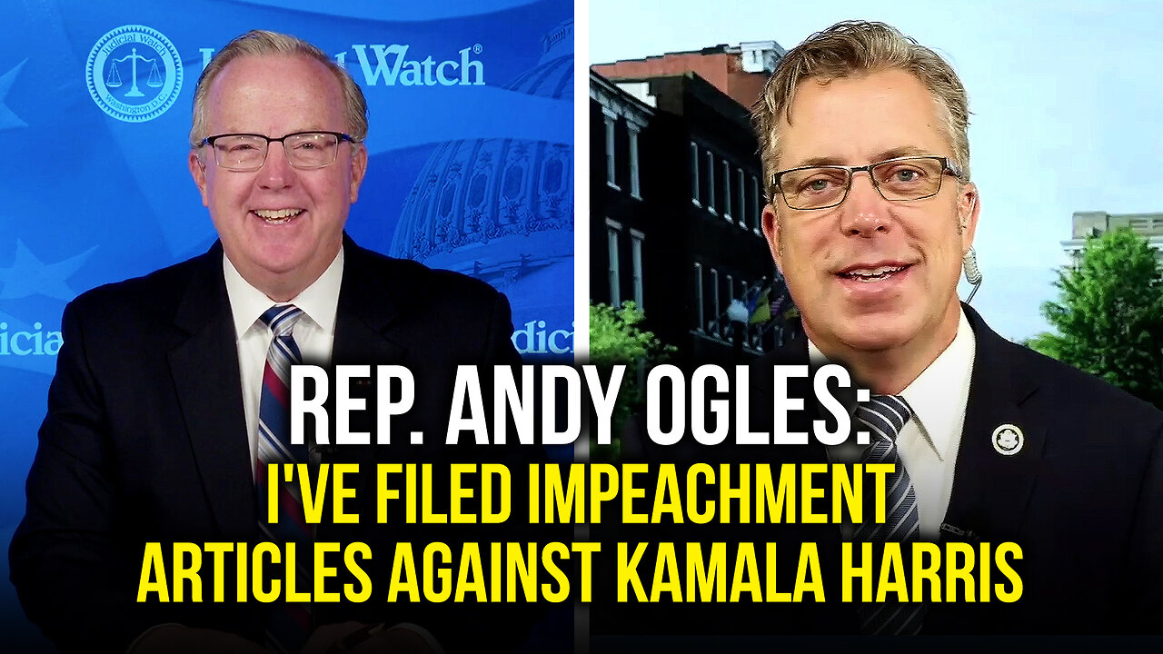 Rep. Andy Ogles: I've Filed Impeachment Articles Against Kamala Harris