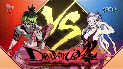 Gyutaro Vs. Daki - Cry For The Moon (Arius Battle) - Devil May Cry 2 Soundtrack - Very Hard CPU