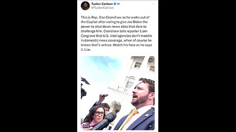 Rep. Dan Crenshaw, and one time American hero, lies to the American public.