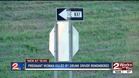 Pregnant 24-year-old killed by drunk driver