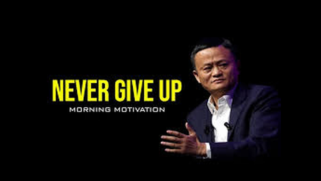 Don_t worry about the future - Jack ma Motivation video