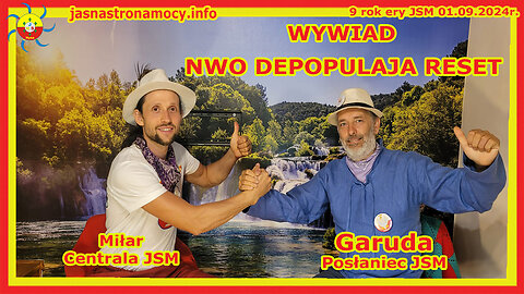 Wywiad z Garudą Posłańcem JSM Depopulacja NWO RESET