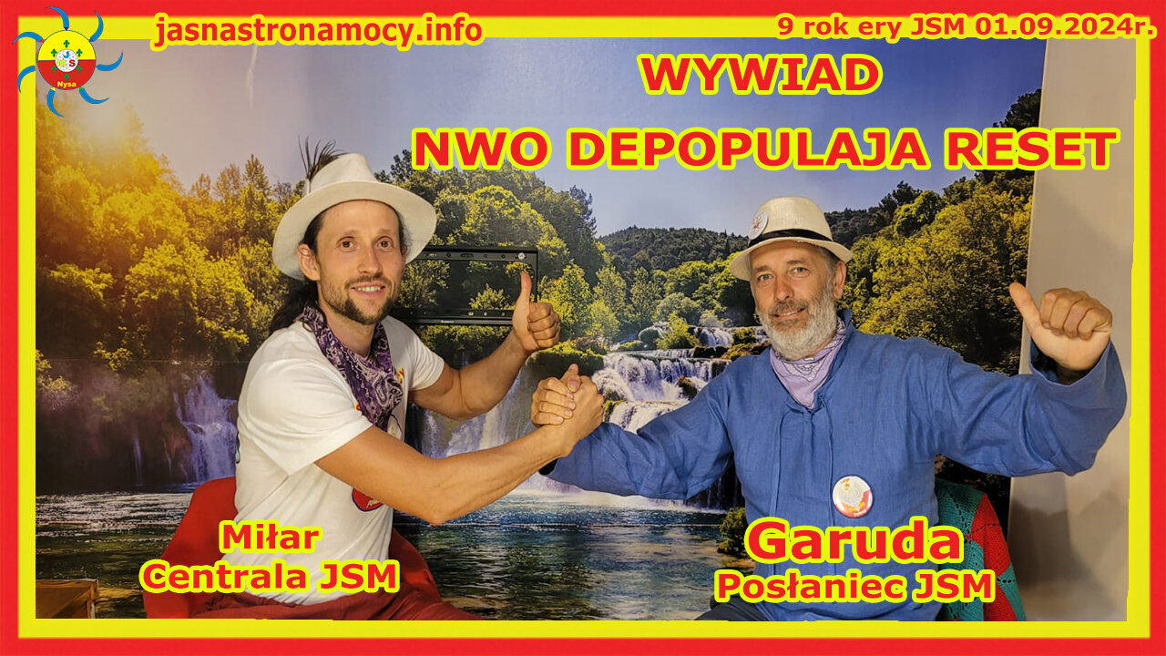 Wywiad z Garudą Posłańcem JSM Depopulacja NWO RESET