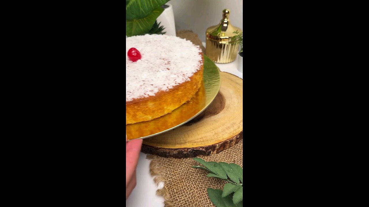 COCONUT CAKE |#coconutcake #vanillaspongecake #bakerystyle #teacake #vanillacake #bakingfun #cooking