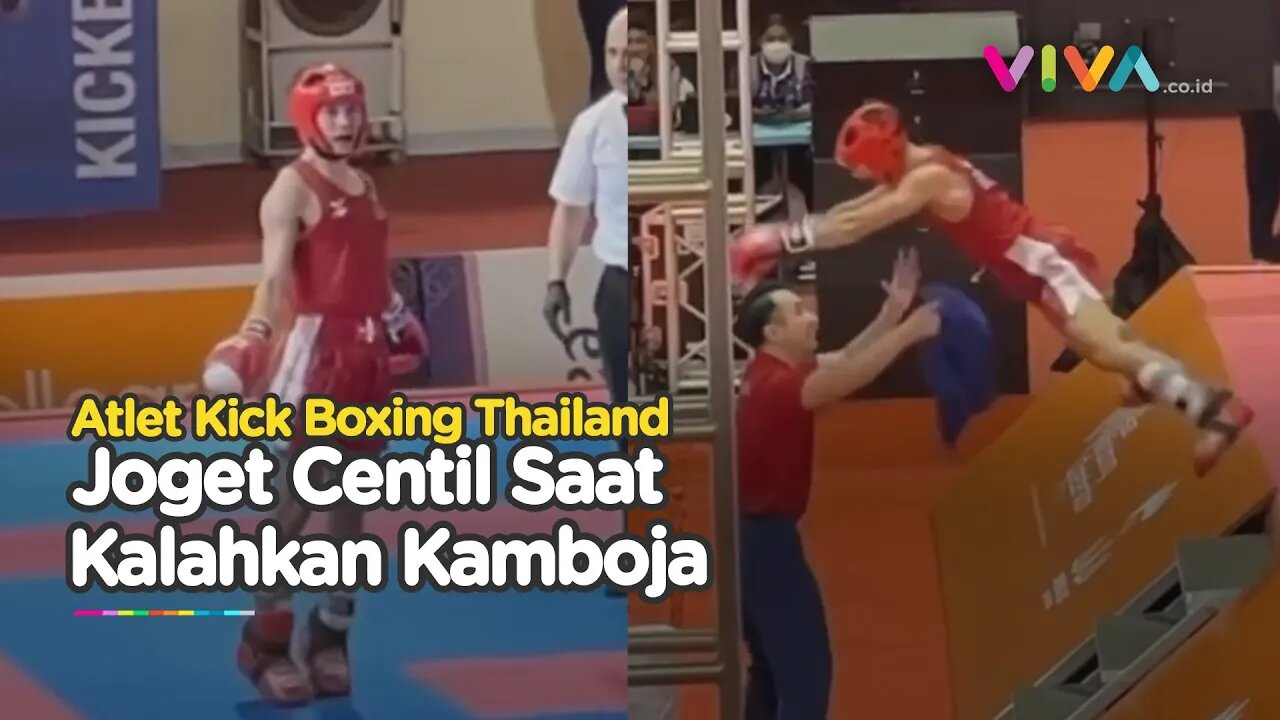 NGAKAK! Atlet Kick Boxing Thailand Tampil Gemulai Saat Kalahkan Kamboja di SEA Games 2023