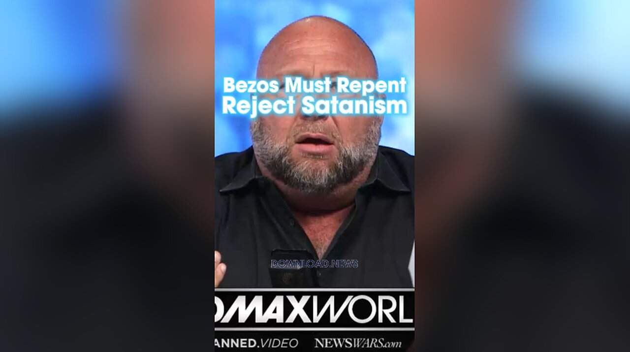 Alex Jones: Jeff Bezos Must Turn To Jesus Christ & Rid The Washington Post Of The Satanists Promoting Black Magic - 10/3/23