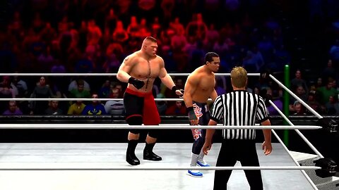 WWE '13 Gameplay Brock Lesnar vs Epico