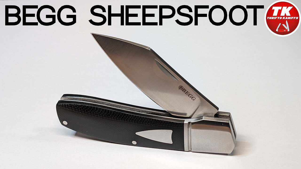 Begg Slipjoint Sheepsfoot Pocket Knife BG035