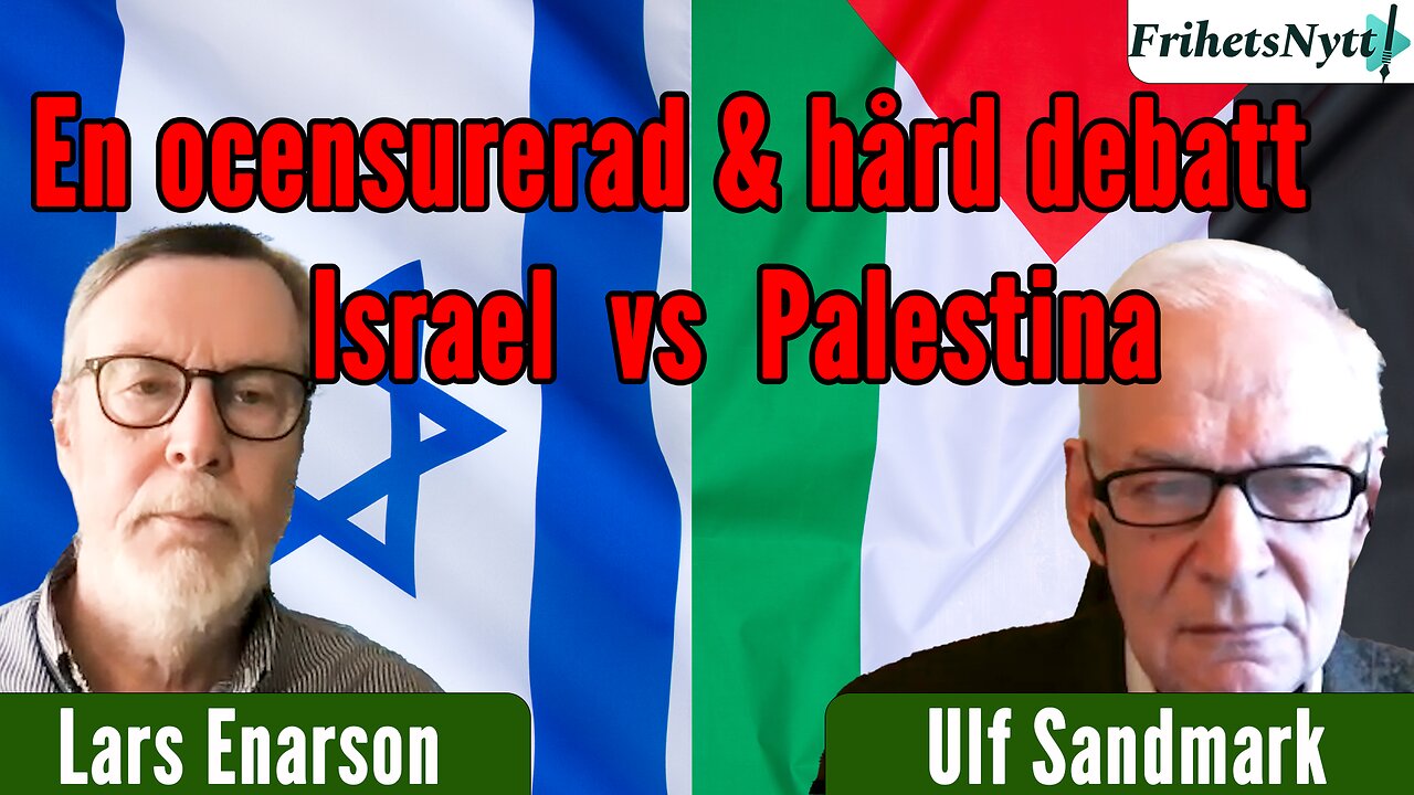 En ärlig & hård debatt om Israel & Palestina - Lars Enarson vs Ulf Sandmark