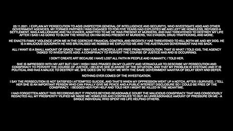 ASIC who investigate ASIO interrogate me 4 information + refuse to investigate systemic corruption