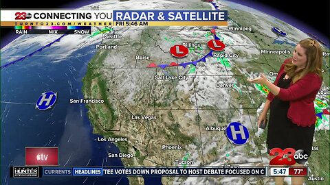 Friday morning forecast 8/231/19