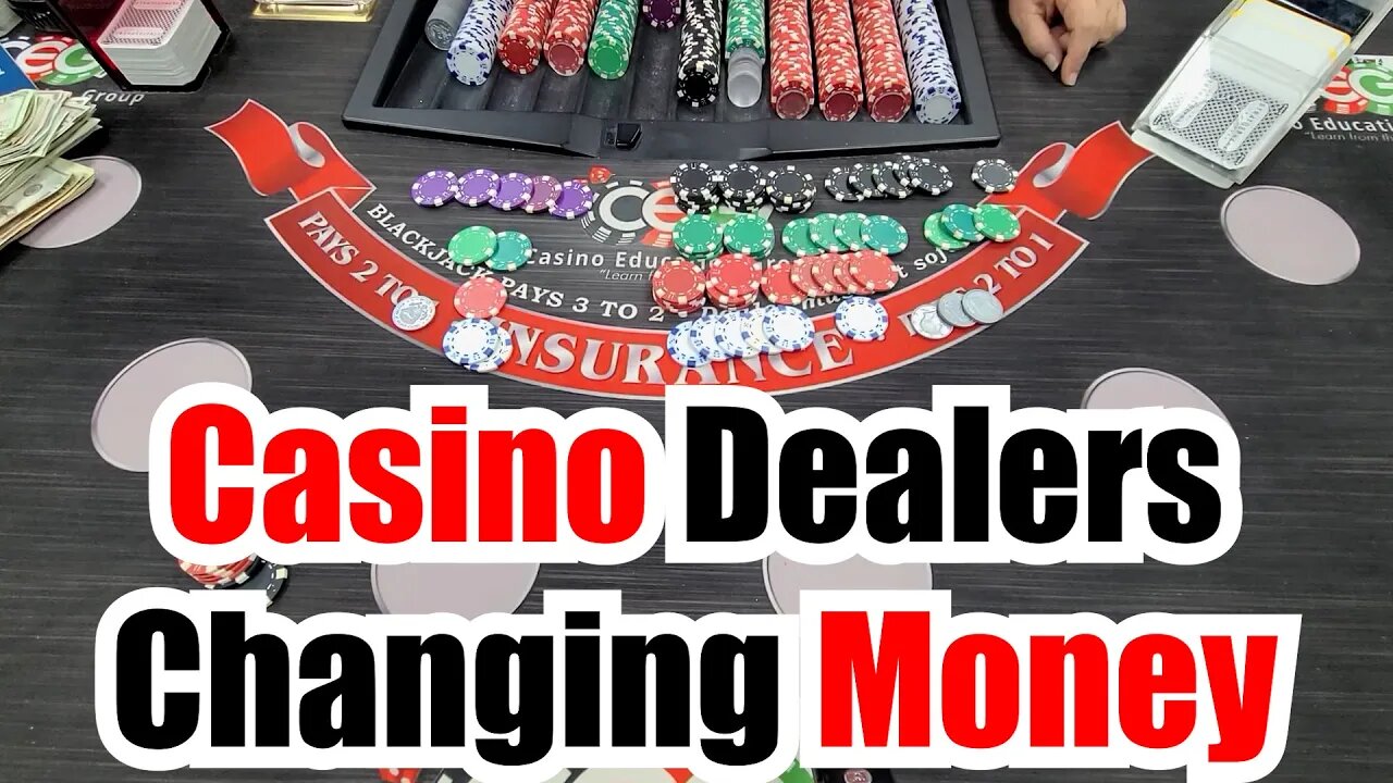 Casino Dealers Changing Money SHORT CLASS - CEG Dealers Raw Class ft Lauren