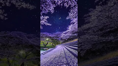 Beautiful Nature view with relaxing sound #youtubeshorts #love #viralsong #status #nature #night