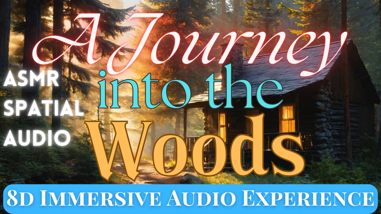 Sleep Story: A Journey into the Woods: 8d ASMR Story: 6 minute story, 14 minutes spatial ambiance.