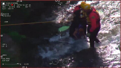 Authorities release video of man and dog rescued from San Joaquin River