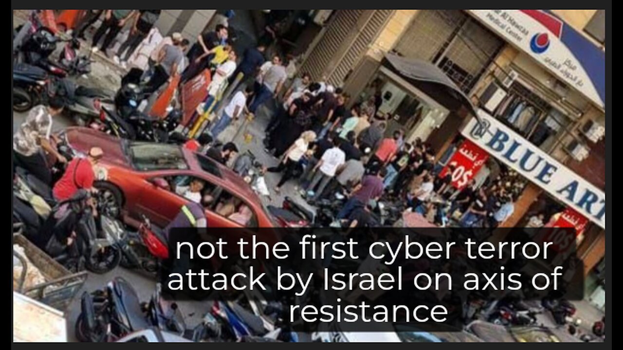 Israel launched a cyber terror attack on Hezbollah pagers across Lebanon killed 9 injured 3000