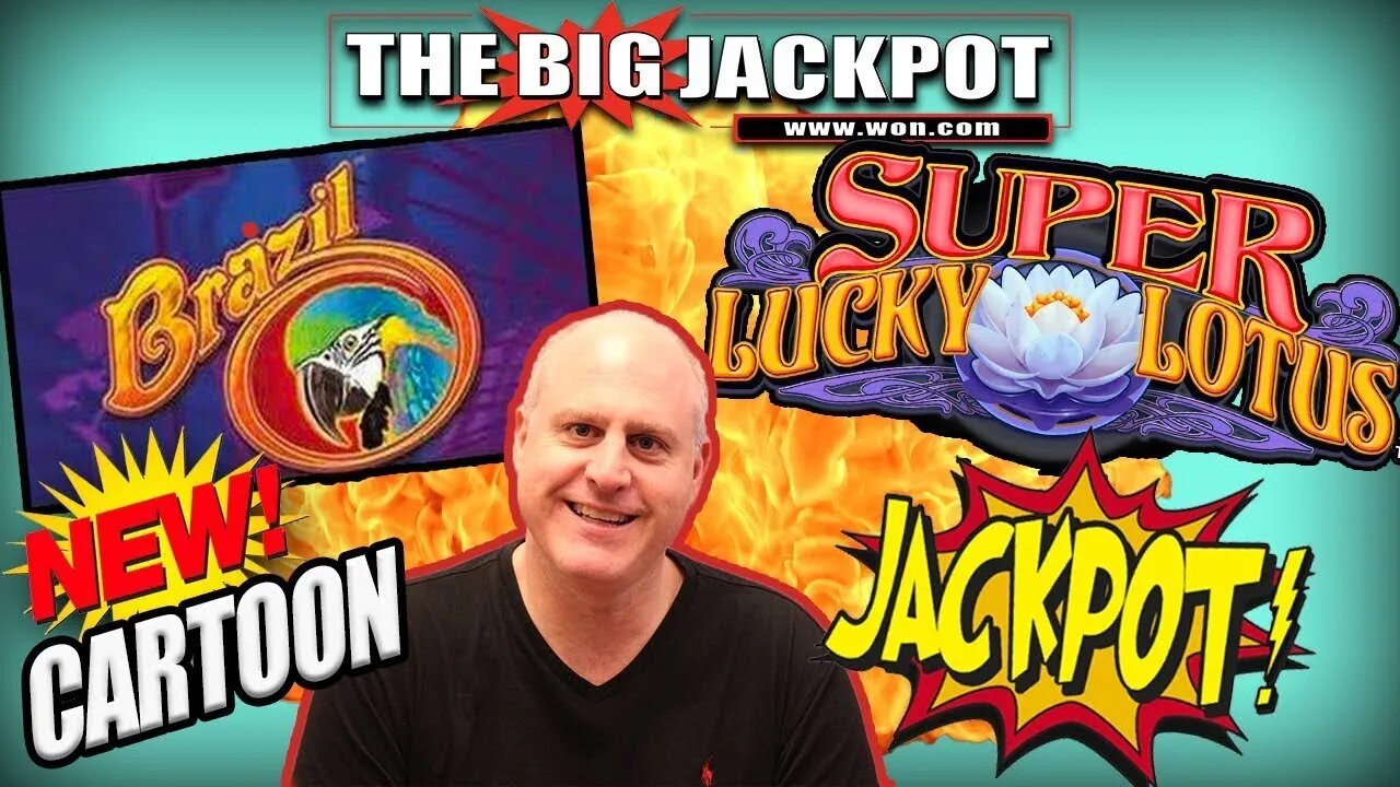 💥 DOUBLE JACKPOT HITS 💥 BRAZIL BONUS + SUPER LUCKY LOTUS 🔹 LINE HIT