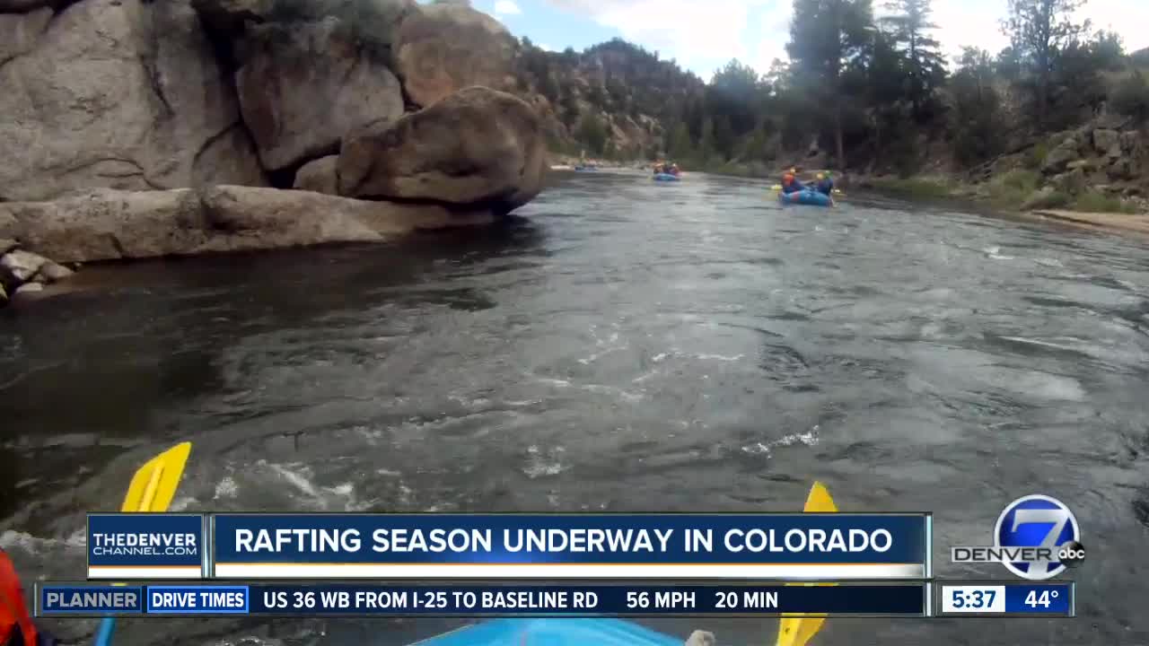 Rafting season is underway!