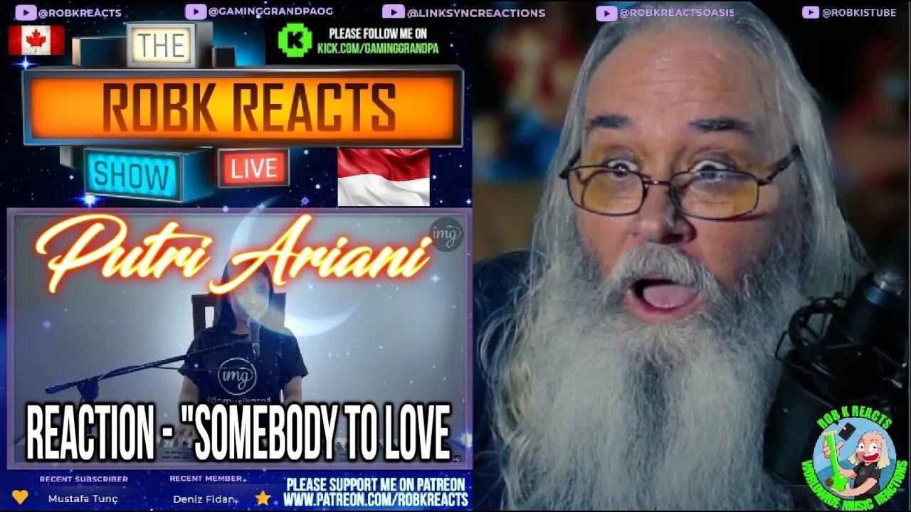 Putri Ariani Reaction - "Somebody to Love" (Queen Cover) - Requested