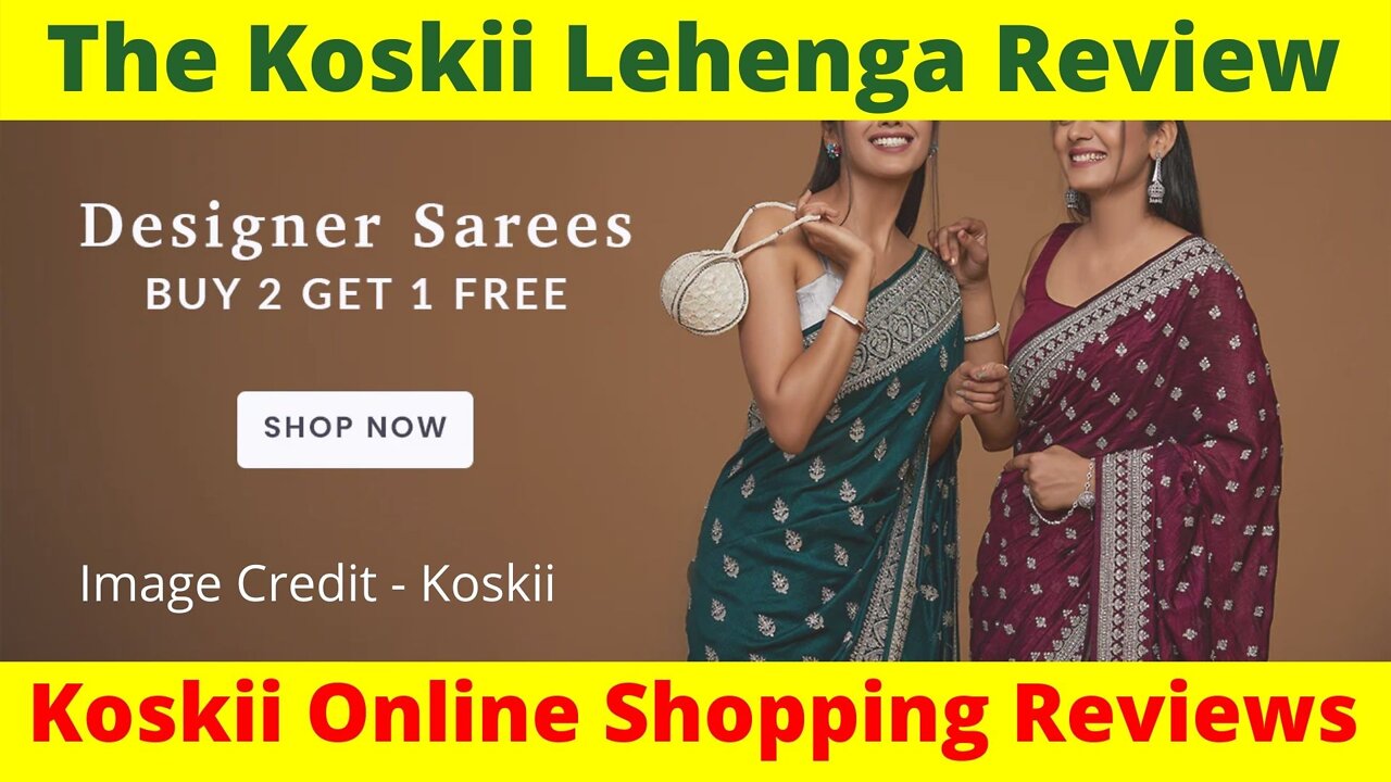 Koskii Online Shopping Reviews | Koskii Lehenga Review