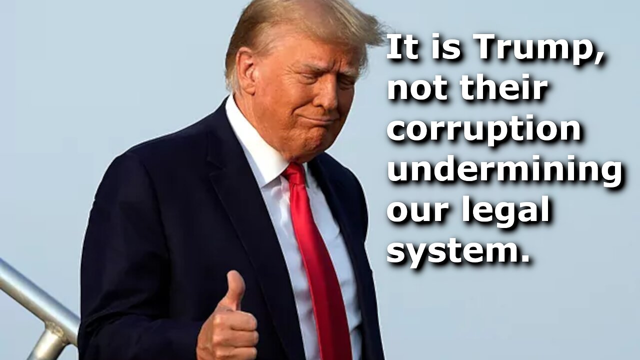 According to “Legal Experts” Trump Must Be Silenced Because He Is Undermining Our Legal System