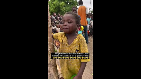 while you complain about food..so many people are going hungry 