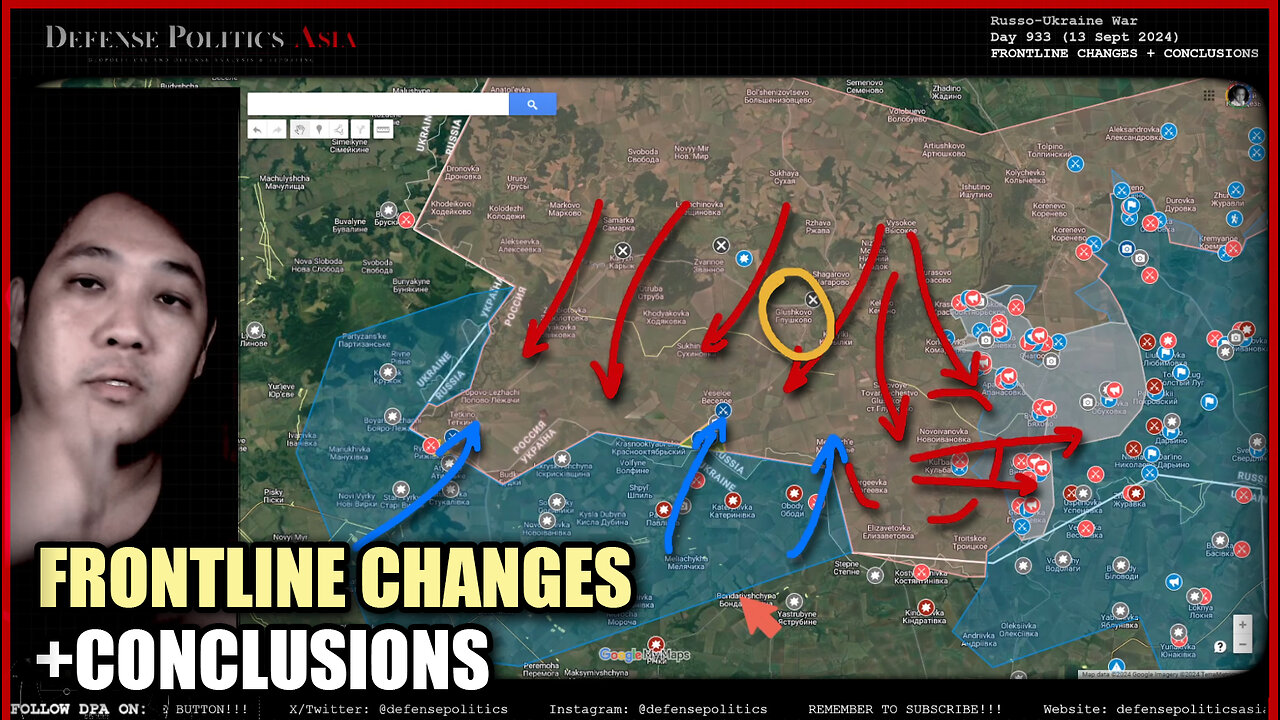 KURSK COUNTER-COUNTER OFFENSIVE!!! ...sick... | Ukraine War Frontline Changes Report + Conclusions