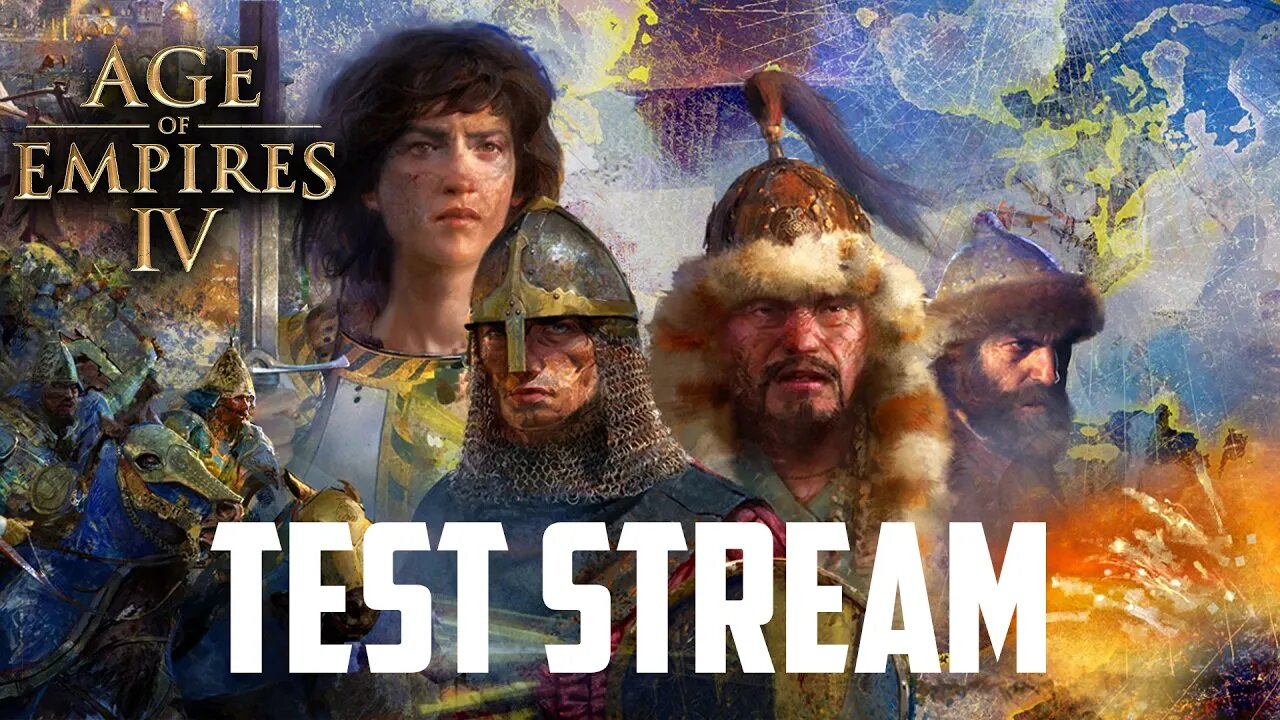 🔴Age of Empires 4 Multiplayer Test Stream