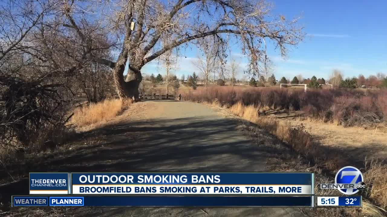 Broomfield bans smoking at parks, trails, open spaces