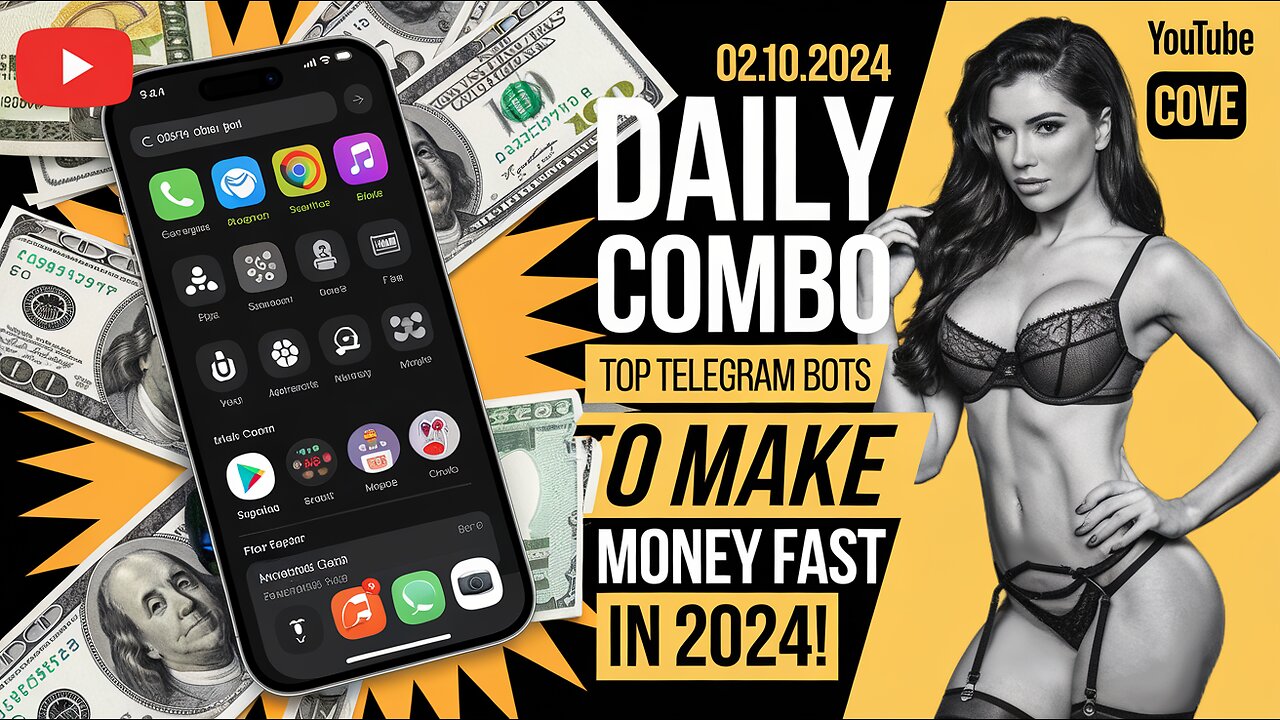 💸 Daily Combo 02.10.2024 | Top Telegram Bots to Make Money FAST in 2024! |