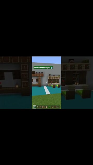 MINECRAFT: DECORAÇÕES LINDAS PARA SUA CASINHA! #shorts