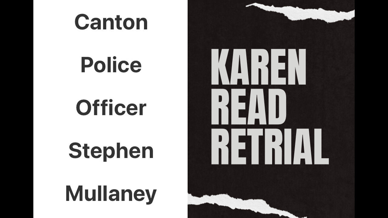 Killer Karen Read: Officer Stephen Mullaney Passed Brian “Lucky” Laughran On Cedarcrest Road