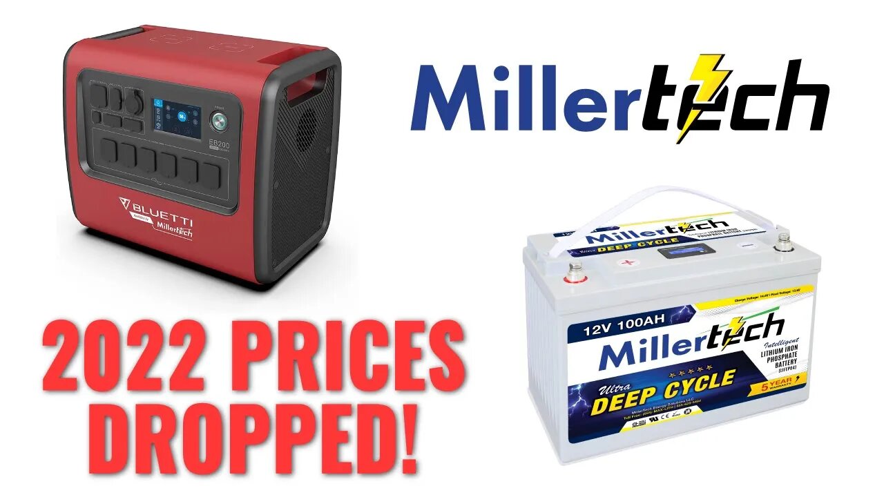 MillerTech Prices Dropped! New Pricing As Of Q4 2022 And NEW Products On The Way