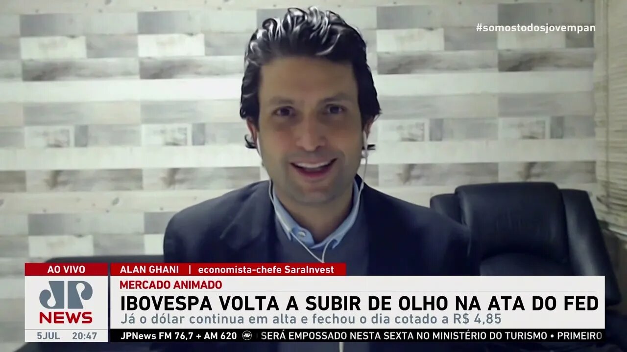 Ibovespa volta a subir de olho na ata do FED; Alan Ghani analisa