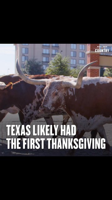 Texas Likely Had the First Thanksgiving...